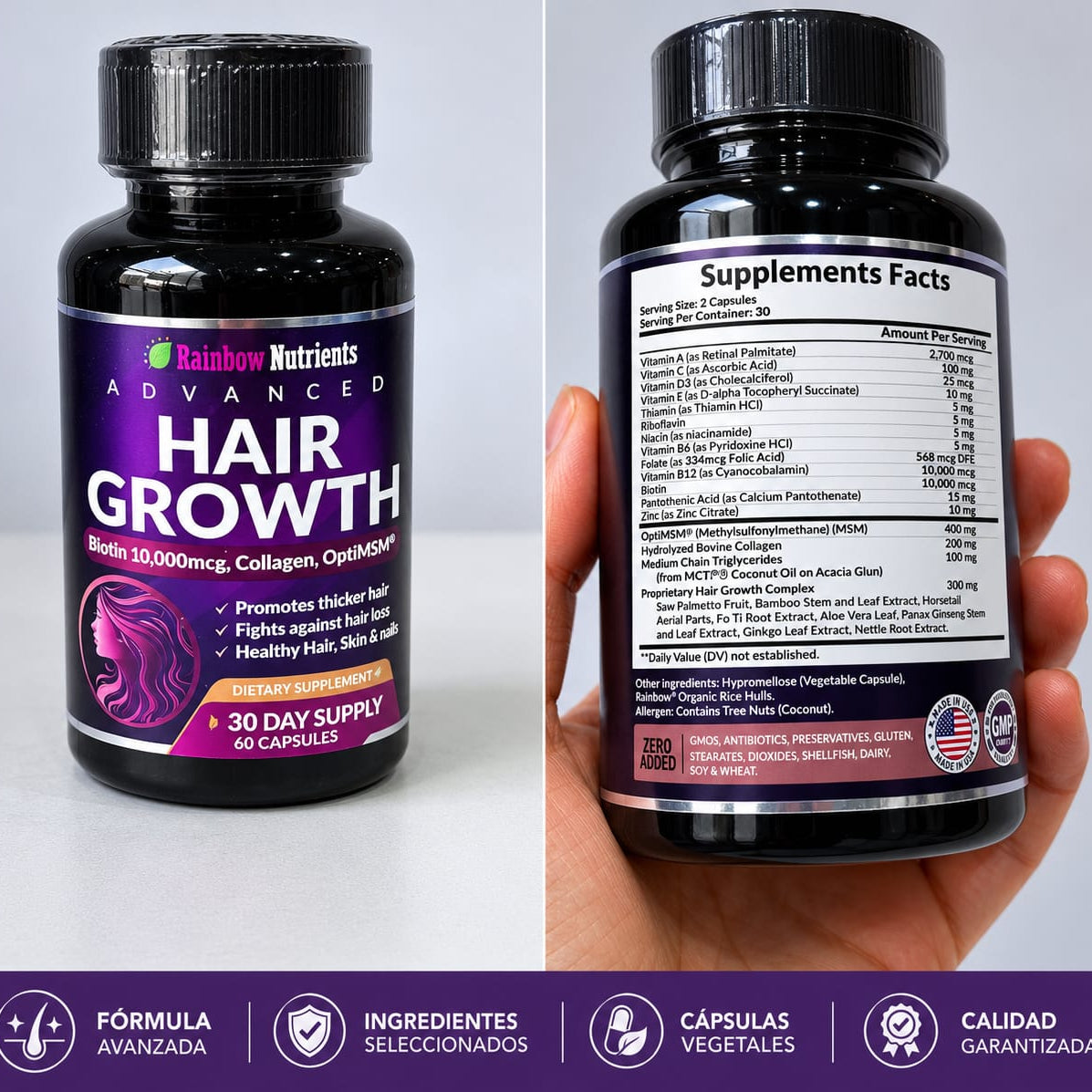 Hair Growth® - Fuerza desde el origen de tu cabello